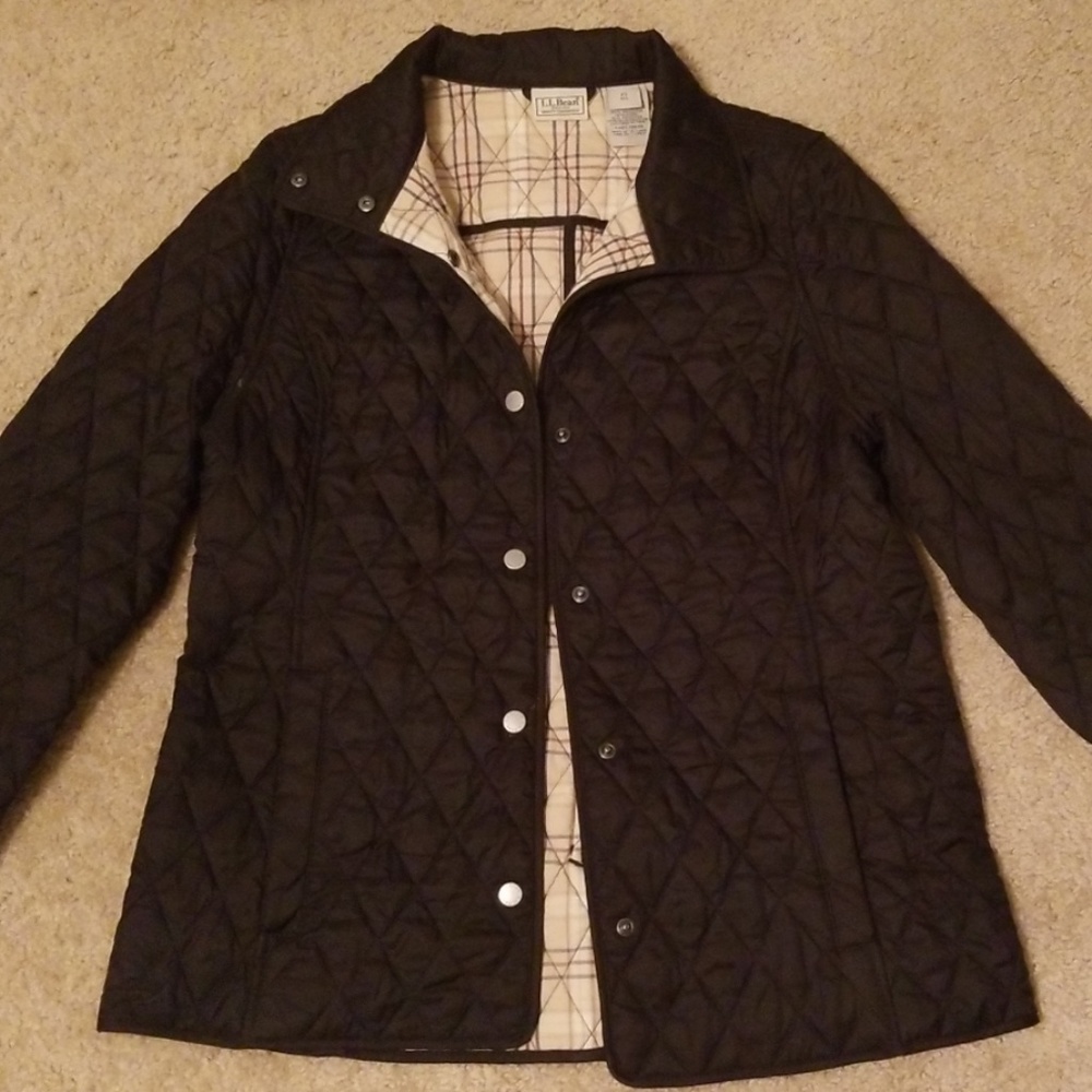 LL bean quilted jacket